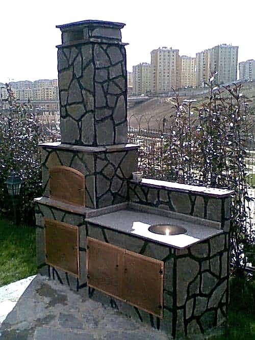 Barbekü, Şömine & Doğal Taş Uygulamalarımız
