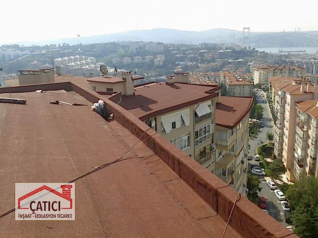 Arduvazlı Membran Çatı İzolasyon Sistemi